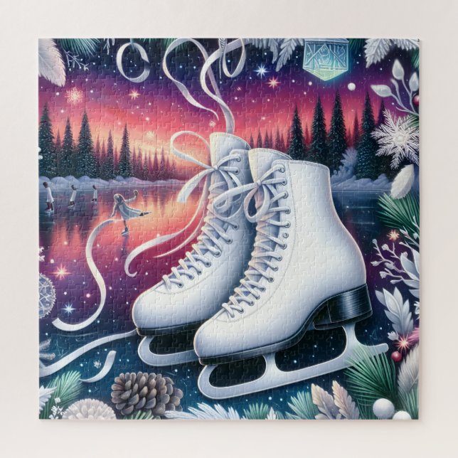 Puzzle de patins à glace (Vertical)