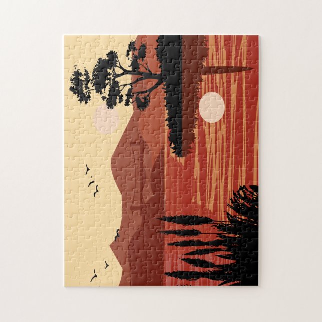 puzzle de paysage (Vertical)