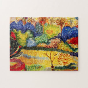 Puzzle de paysage de Gauguin Tahitian