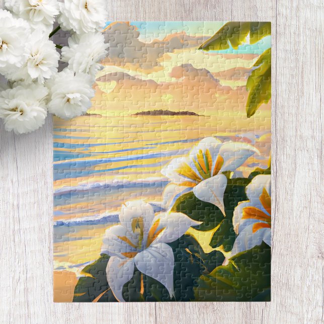 Puzzle de paysage de plage d'Hawaii (Créateur téléchargé)