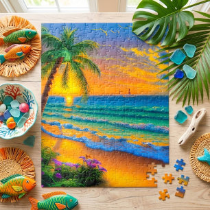 Puzzle de paysage de plage tropicale