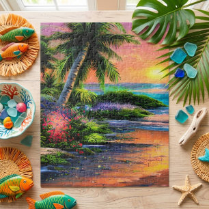 Puzzle de paysage de plage tropicale