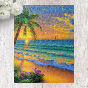 Puzzle de paysage de plage tropicale