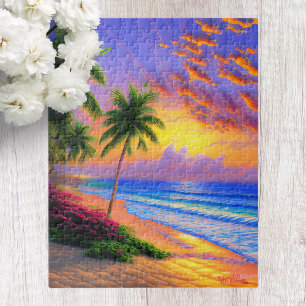 Puzzle de paysage de plage tropicale
