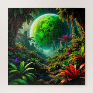 Puzzle de paysage extraterrestre Cadeau d'espace e
