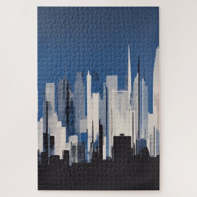 Puzzle de paysage urbain (Vertical)