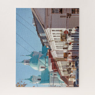 Puzzle de paysage urbain du Belarus Hrodna Grodno