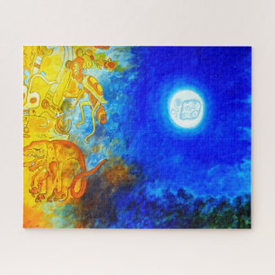 Puzzle de peinture maya