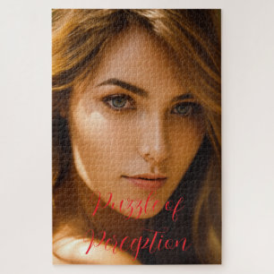 Puzzle de Perception Jolie Fille Puzzle