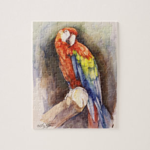 Puzzle de perroquet précieux