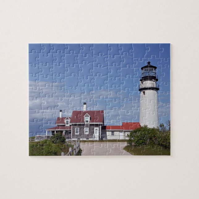 Puzzle de phare de Cape Cod (Horizontal)