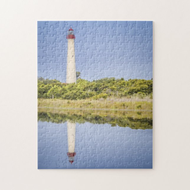 Puzzle de phare de Cape May (Vertical)