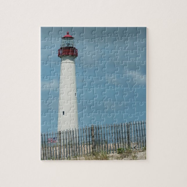 Puzzle de phare de Cape May (Vertical)
