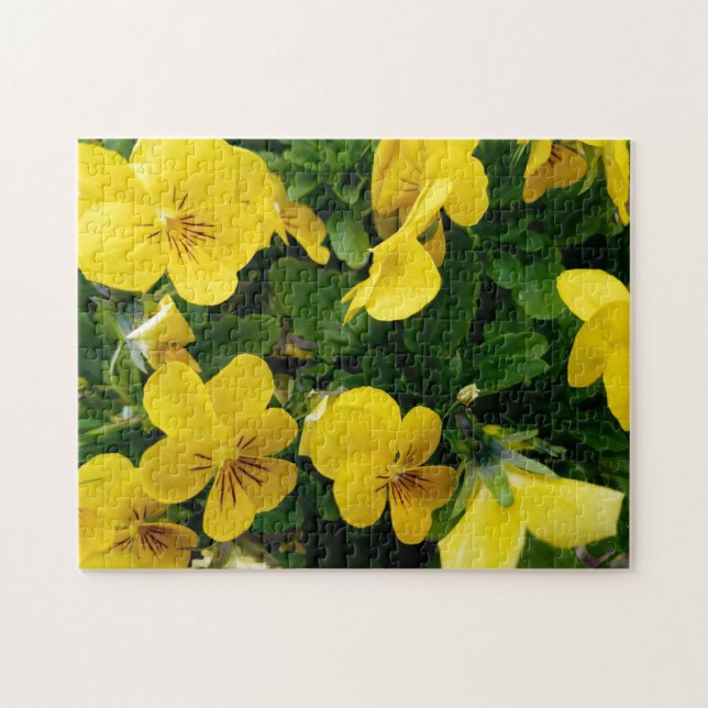 Puzzle de photo créatif fleuriste jaune puzzle (Horizontal)