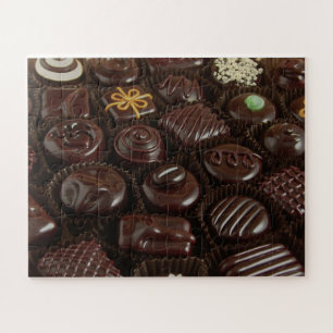 Puzzle de photo de bonbons au chocolat