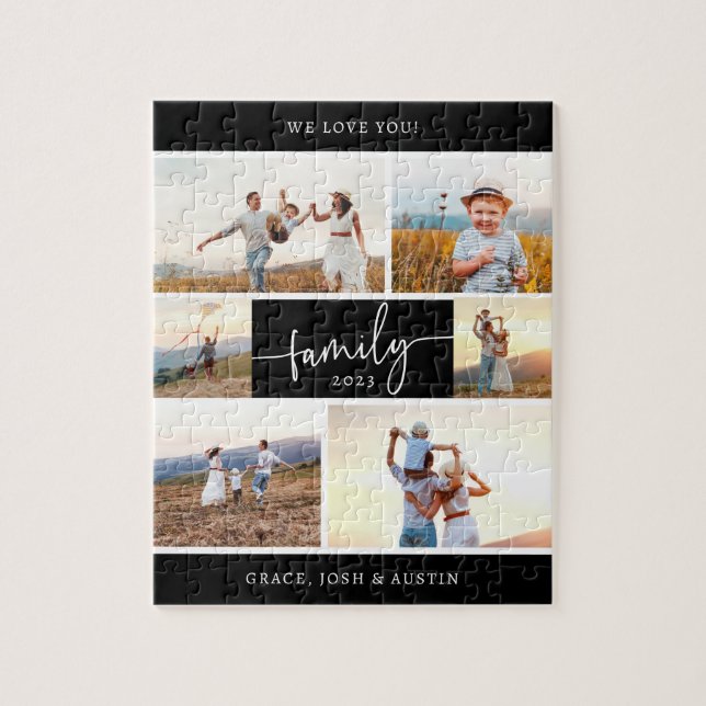Puzzle de photo de famille (Vertical)
