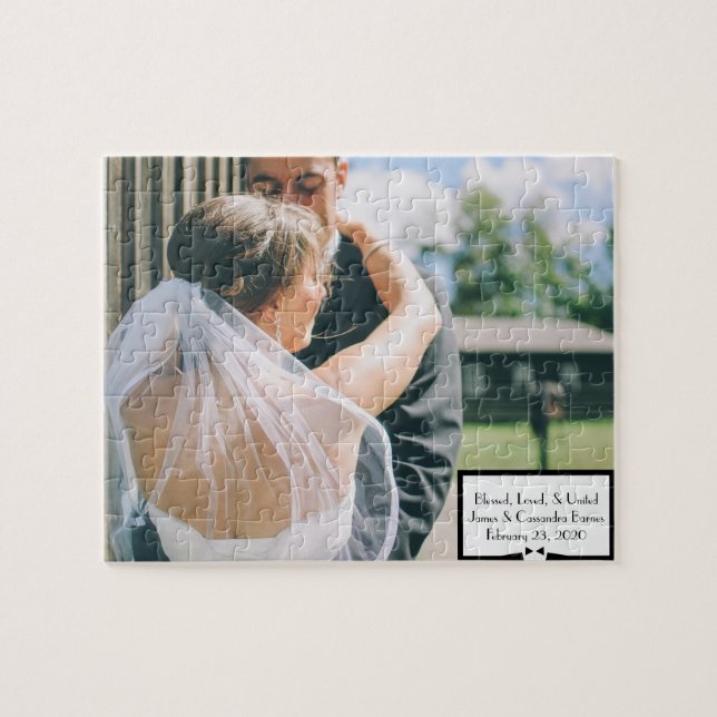 Puzzle de photo de mariage (Horizontal)