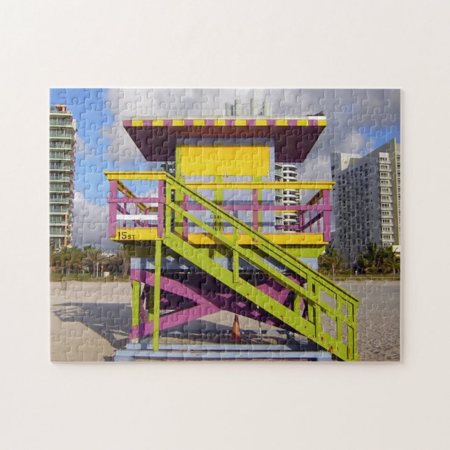 Puzzle de PIC de St de Miami Beach 15 (Horizontal)
