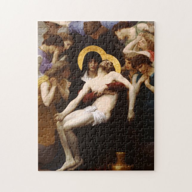 Puzzle de Pieta de Bouguereau (Vertical)