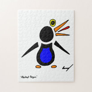 Puzzle de pingouin Abstrait
