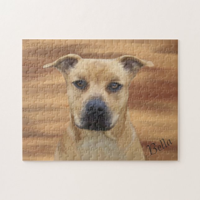 Puzzle de Pit Bull Lover (Horizontal)