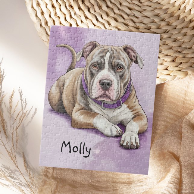 Puzzle de Pitbull en Pièces (Créateur téléchargé)