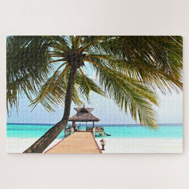 Puzzle de plage exotique (Horizontal)