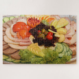 puzzle de plateau de viande