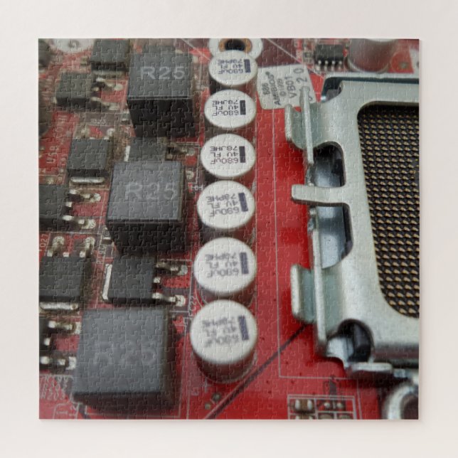 Puzzle de poche et de circuit CPU, 676 pcs (Vertical)