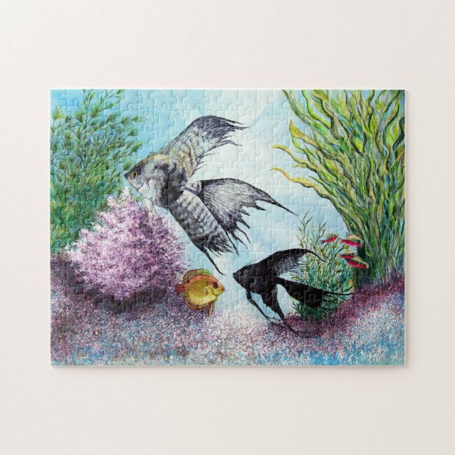 Puzzle de poissons d'ange (Horizontal)