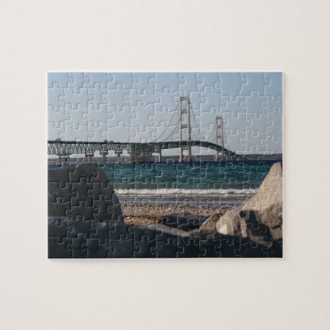 Puzzle de pont de Mackinac (Horizontal)