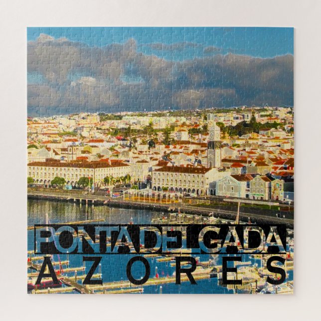 Puzzle de Ponta Delgada (Vertical)