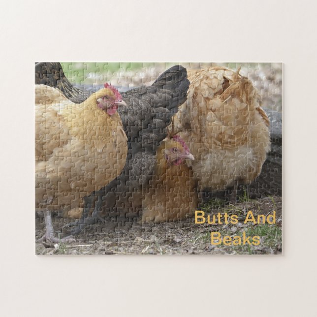 Puzzle de poulet (Horizontal)