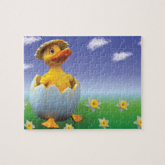 Puzzle de poulet conçu (Horizontal)