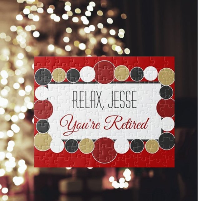 Puzzle de puzzle de retraite personnalisée (Créateur téléchargé)