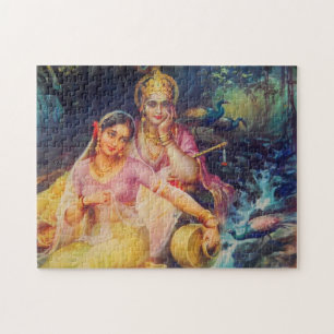 Puzzle de Radha et de Krishna