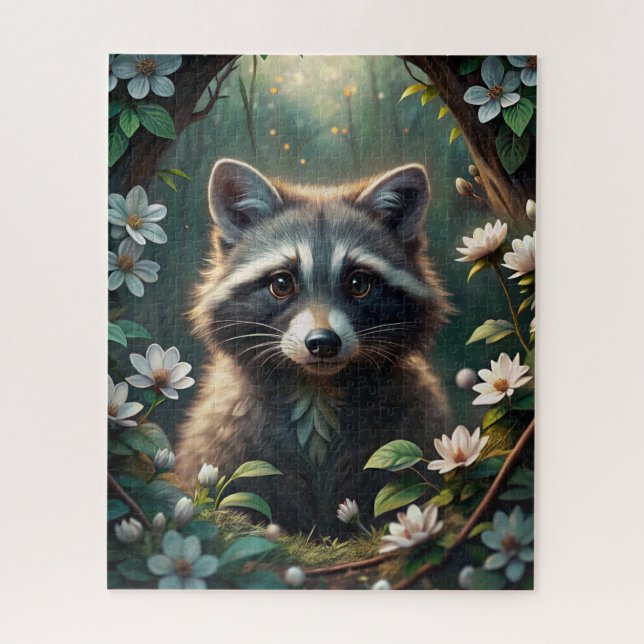 Puzzle de Raton Laveur (Vertical)