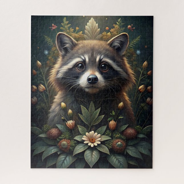 Puzzle de Raton Laveur (Vertical)