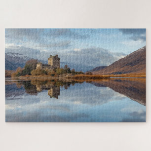 Puzzle de réflexion du loch écossais