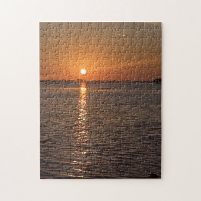 Puzzle de réflexion sur le coucher du soleil (Vertical)