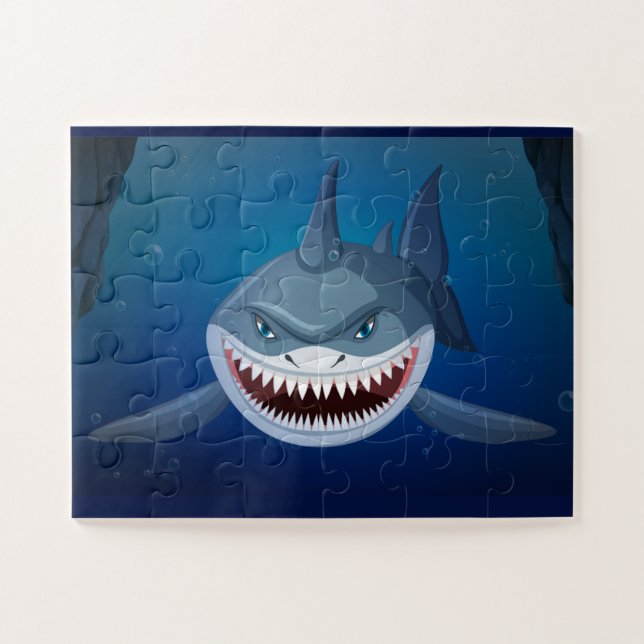 Puzzle de requin (Horizontal)
