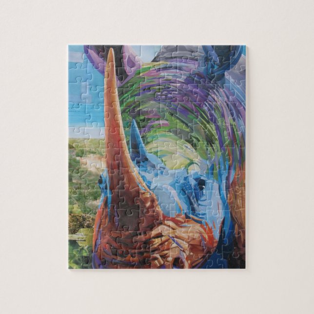 puzzle de rhinocéros (Vertical)