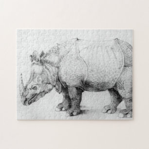 Puzzle de rhinocéros d'Albrecht Durer