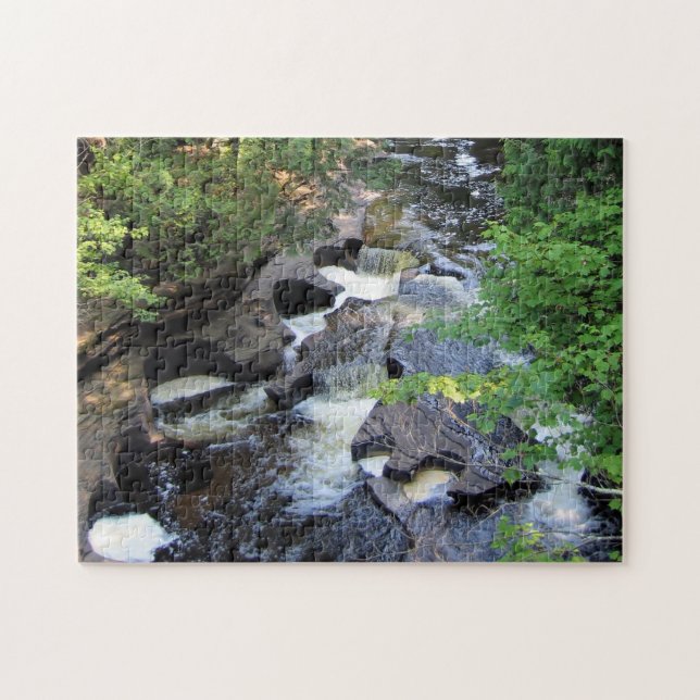Puzzle de rivière d'île de Presque (Horizontal)