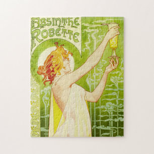 Puzzle de Robette d'absinthe d'Alphonse Mucha