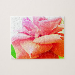 Puzzle de rose de thé