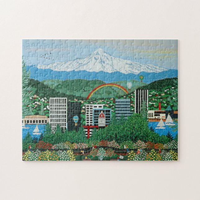 Puzzle de roseraies de Portland (Horizontal)