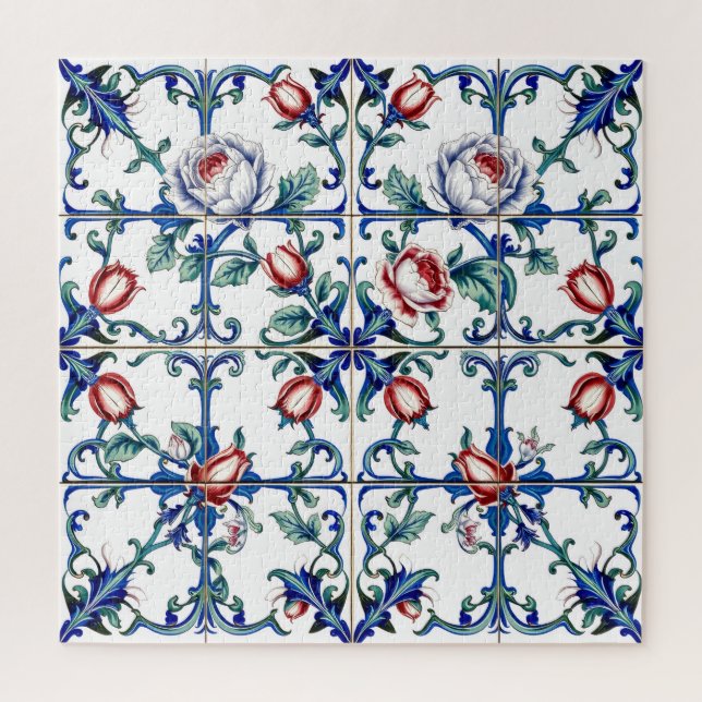 puzzle de roses de printemps (Vertical)