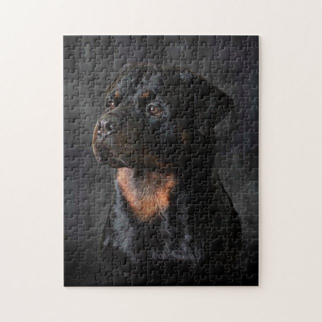 Puzzle de rottweiler (Vertical)
