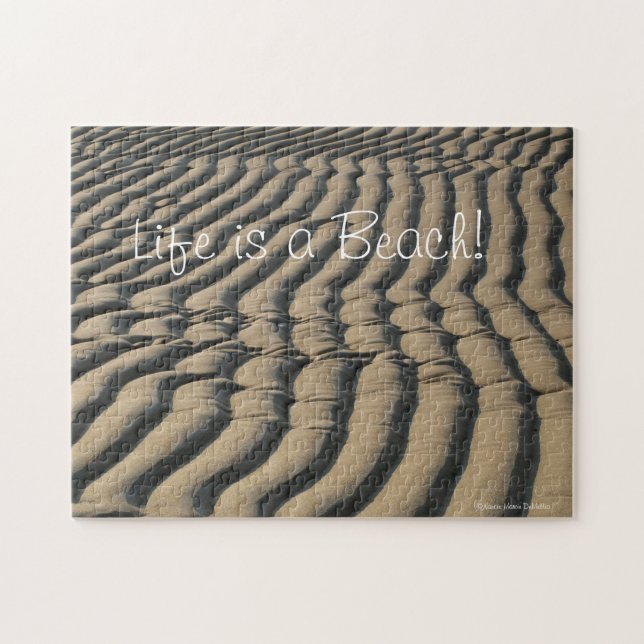 Puzzle de sable de plage (Horizontal)